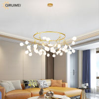 Nordic New Modern LED Chandeliers Lights For Living Dining Room Bedroom Kitchen Villa Hall Home Lamps Indoor Hanging Lighting