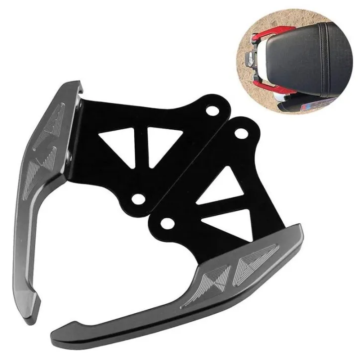 GOOD highquality Motorcycle Rear Grab Bars msx125 Rear Seat Grab Rail Handle Lazada PH