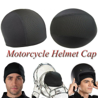 Quick Dry Cycling Caps Black Sports Running Motorcycle Helmet Inner Liner Beanie Caps Moisture Wicking Cooling Outdoor Sport Hat