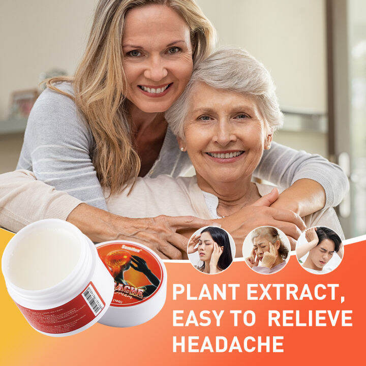 Headache Calming Ointment Chinese Herbal Medicine Migraine Cream for