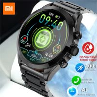 Xiaomi Men Blood Glucose Monitoring Smart Watch Bluetooth Call ECG+PPG Heart Rate Blood Pressure Blood Oxygen Health Monitoring Wristbands