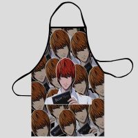 New Classic Death Note  Apron Kitchen Aprons For Women Oxford Fabric Cleaning Pinafore Home Cooking Accessories Apron Aprons