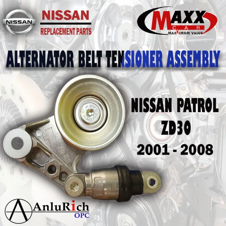 Alternator Belt Tensioner Assembly For Nissan Patrol ZD30 20012008