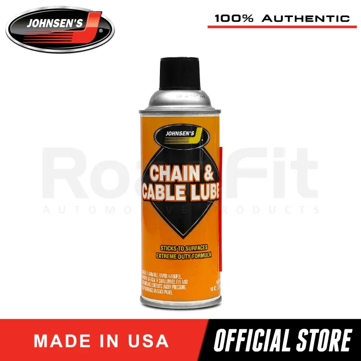 Johnsen's Car, Home, and Industrial Chain and Cable Lubricant 10oz PN