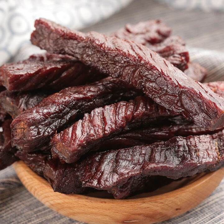Beef jerky 500g2 packaging Inner Mongolia handtorn airdried beef jerky specialty independent