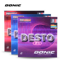 100 Original DONIC ตารางเทนนิสยาง Desto F1 F2 F3 MAX เยอรมนี Ping Pong Racket สิวยาง