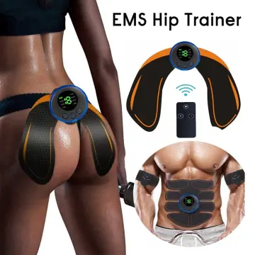 EMS Wireless Smart Hip Muscle Stimulator Electric Fitness Lifting Buttock  Abdominal Trainer Weight Loss Body Slimming Massage