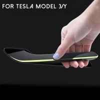 【HOT】 For Tesla Model 3 2018-2021 2022/Model Y Night Light Door Handle Protector Luminous Handle Sticker Car Exterior Accessories