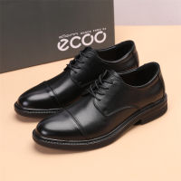 Original Ecco mens Work shoes Sports Shoes Outdoor shoes Casual shoes Leather shoes LY1218004