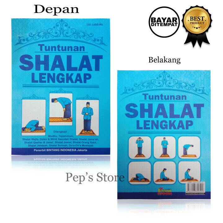 Buku Tuntunan Shalat Lengkap / Risalah Tuntunan Shalat Lengkap ...