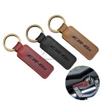 Motorcycle Cowhide Keychain Key Ring Case for Kawasaki ER-6N ER6N ER6F