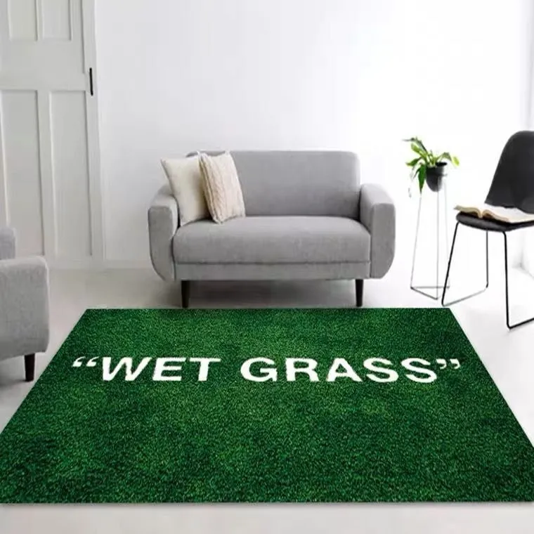 Wet Grass Rug, Wet Grass, Wet Grass Patterned Rugs, Wetgrass, For Living  Room