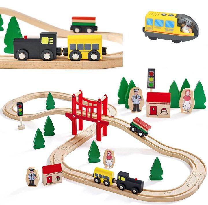 train-track-wooden-train-toys-magnetic-set-electric-car-locomotive-diecast-slot-fit-all-wood-brand-biro-railway-tracks-for-kids