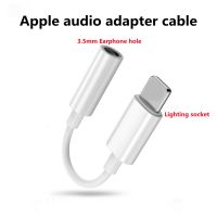 Original Headphone Adaptador For Apple iPhone 14 13 12 11 Pro Aux Audio Splitter Lighting To 3.5mm Adapter Earphone Jack Cable Cables