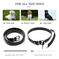 ZZOOI Waterproof Dog Electric Training Collars Rechargeable Anti Barking Dog Collar 100 Gears Adjustable Kits for Medium Large Breed