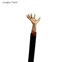 Longjia Tools ที่คั่นหนังสือมือสยองขวัญของเด็ก, ที่คั่นหนังสือมือซอมบี้ฮาโลวีน3D, ของขวัญเครื่องเขียนเรซิ่นสำหรับเด็ก, ที่คั่นหนังสือสยองขวัญ