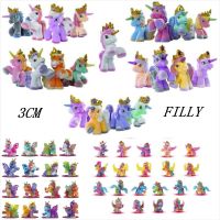 【CC】 10 Pcs/lot Filly Witchy Star Unicorn ect. Little 3CM Horses Kids Figures Dolls