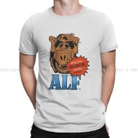 ALF The Animated Series Fabric TShirt Retro TV Classic T Shirt Oversized Men Clothes New Design XS-4XL-5XL-6XL