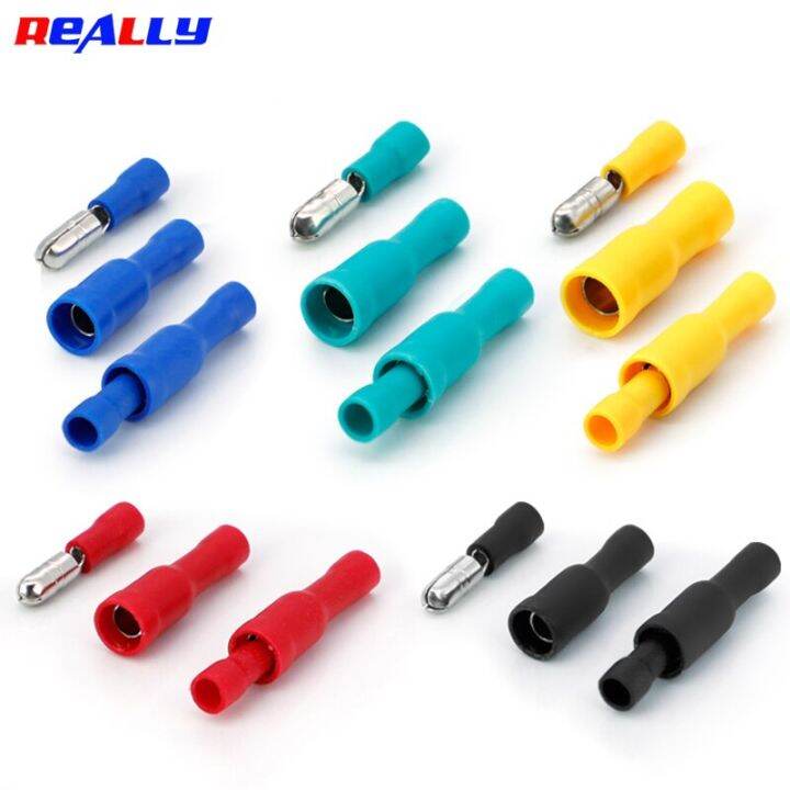 50Pairs Female and Male Insulated Electric Connector Crimp Bullet