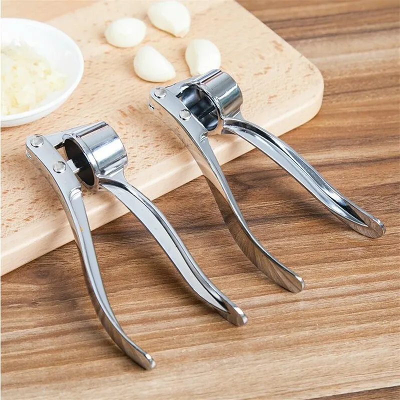 Imitating Stainless Steel Garlic Press Crusher Kitchen Cooking