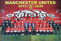 โปสเตอร์ แมนเชสเตอร์ยูไนเต็ด Manchester United แมนยู 2020 ปีเก่า ไม่พิมพ์แล้ว รูปภาพ กีฬา football ฟุตบอล ติดผนัง poster