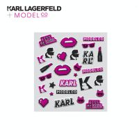 Karl Lagerfeld + Model Co LIMITED EDITION PUFFER STICKERS สติ๊กเกอร์