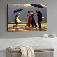 Jack Vettriano Portrait Oil Painting Printed Canvas Poster And Print Wall Pictures Artwork Home Decor Cuadros for Living Room