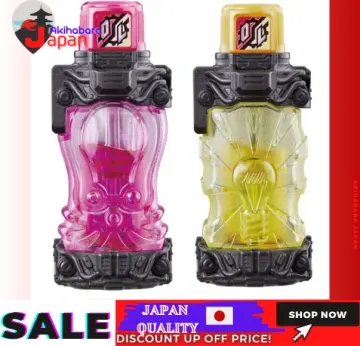 Bandai Kamen Rider Build DX Octopus Light Full Bottle Set