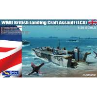 พลาสติก โมเดล ประกอบ GECKO MODEL สเกล1/35 World War II British Landing Craft Assault (LCA)