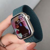 Strap For Apple watch band 45mm 44mm 42mm 49mm 38mm 40mm 41mm Braided solo loop bracelet correa iwatch series 7 8 3 5 SE 6 Ultra