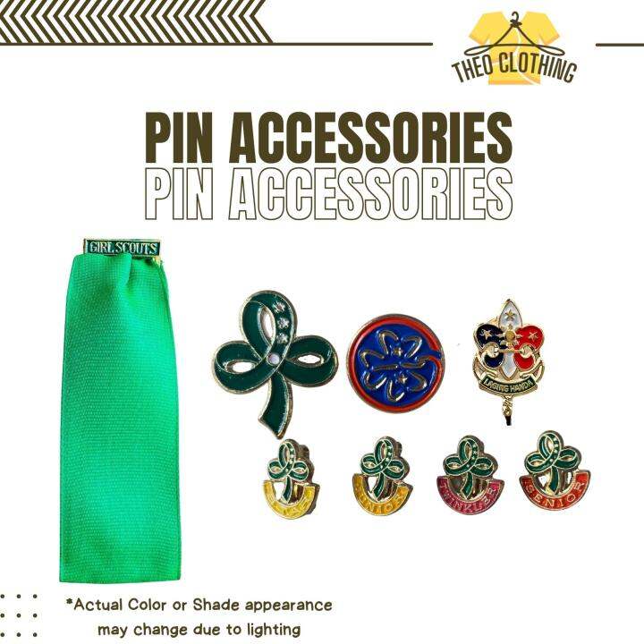 GSP BSP Pin and Pin Holder Twinkler, Star, Junior, Senior, World