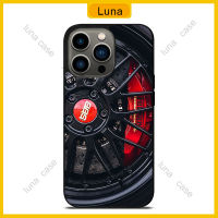 Bbs Wheel Ferrari Phone Case for iPhone 14 Pro Max / iPhone 13 Pro Max / iPhone 12 Pro Max / Samsung Galaxy Note 20 / S23 Ultra Anti-fall Protective Case Cover 240