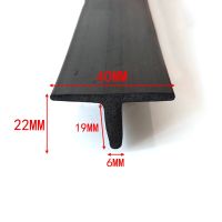 【LZ】☂  Borracha t tira de vidro metal borda do painel de madeira encloser escudo capa de cabo de carro painéis fotovoltaicos solares tira de vedação 40x22mm preto