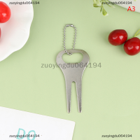 zuoyingdu064194 Zinc Alloy Golf Fork Line อุปกรณ์ซ่อมส้อมโค้งเครื่องมือซ่อมสีเขียว