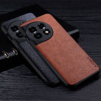 Luxury Leather Case For OnePlus 11 11R Premium Business Style Retro Litchi Pattern Back Cover for oneplus 11 phone case