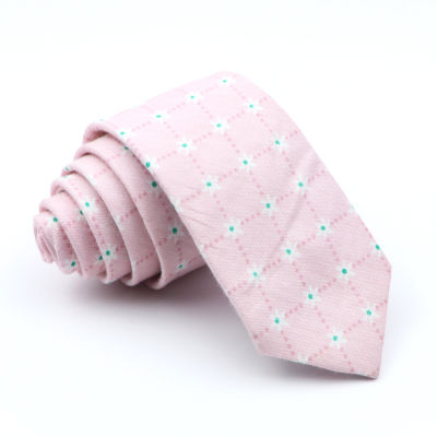 High Quality Cotton Floral Tie For Men Women Skinny Print Necktie For Wedding Casual Mans Neckties Classic Suits Flower Cravat