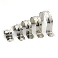 ▩ M5 M100 5mm-100mm Riding Clip Clamps Pipe Saddle Clamps Hose Clips 304 Stainless Steel Plumbing Pipe Saddle Clip Brackets