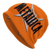 Rock Roll Music Metallicas Bonnet Femme Fashion Knit Hat For Women Men Autumn Winter Warm Heavy Metal Logo Beanies Caps