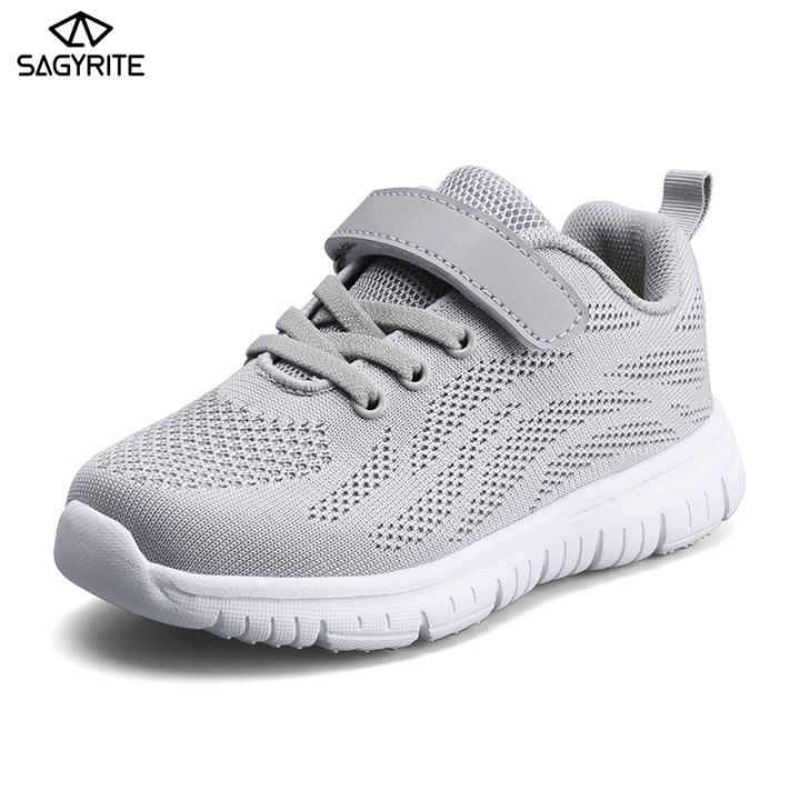 Sports Running Shoes Kids Girls Sneakers Teenager Trainers Breathable  Casual Outdoor Tennis Shoes Girl Black Pink Big Size 37-38