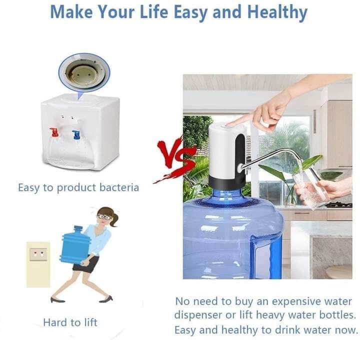 Automatic Water Dispenser intelligent pump for bottled water Lazada PH