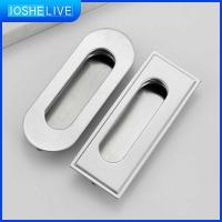 Concealed Stainless Steel Drawer Cabinet Handle Secure Installation Invisible Door Buckle Furniture Handles Household Items Door Hardware