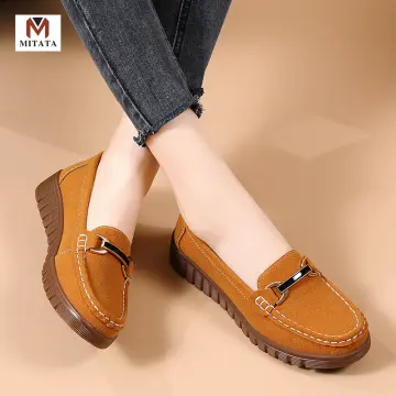 Lazada store leather shoes