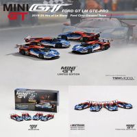 ชุดจำนวนจำกัด MINI GT 1:64โลหะผสม GT LMGTE โมเดลรถยนต์66/67/68/69สำหรับผู้ใหญ่คอลเลกชันคลาสสิกของขวัญของที่ระลึกของเล่นเด็กผู้ชายจุด