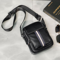 Business Shoulder Bag for Men Purse Small Flap Mens Handbags Leather Crossbody Messenger Bags Travel Man Sling Phone Bag Bolsa