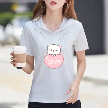Women Summer T-shirt Solid Color Short Sleeves Round Neck Slim Fit Pullover  Match Pants Soft Casual Anti-pilling Women Top Women Clothes,White XL