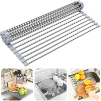 Rack Foldable Dishwasher Stand Sink Organizer Dishwasher Stand for Home Bathroom Kitchen Organizer Dish Drainer Kitchen Supplies