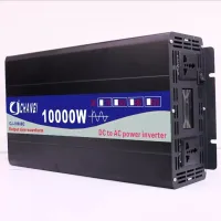 คุณภาพสูง12V 24V DC เป็น AC 110V 220V แหล่งจ่ายไฟระบบอินเวอร์เตอร์คลื่นไซน์บริสุทธิ์600W 1000W 3000W