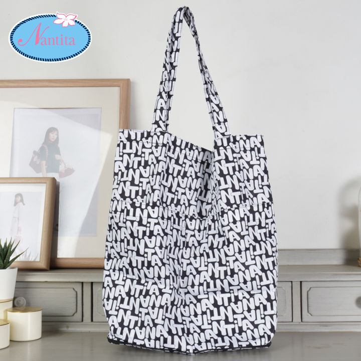nantita-shoppingbags-ถุงผ้าพับเก็บได้-bc013