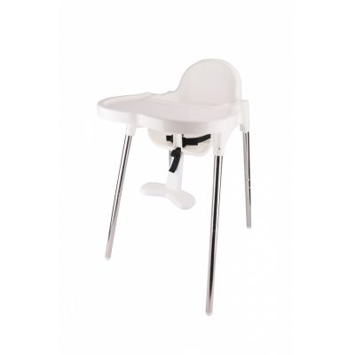 Childrens dining chair, size 54x60x83 cm. - White