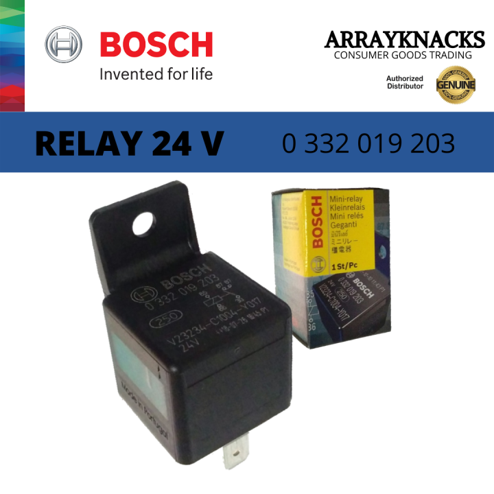 BOSCH - RELAY 24V (0 332 019 203) | Lazada PH